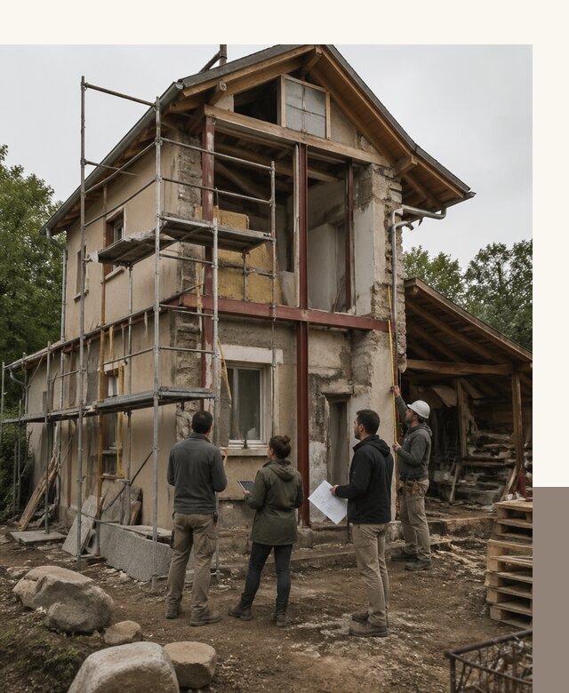Реконструкция загородного дома под ключ в Ангарске от бюро